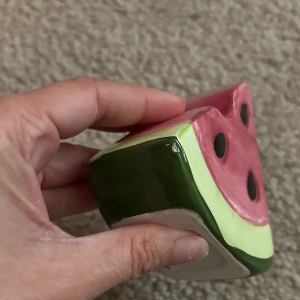 Watermelon Slice Salt and Pepper Shakers